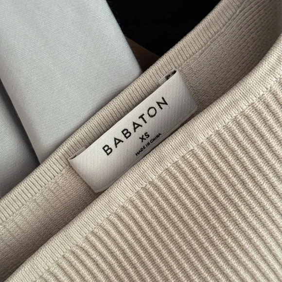 babaton ribbed tank top - Picture 2 of 4